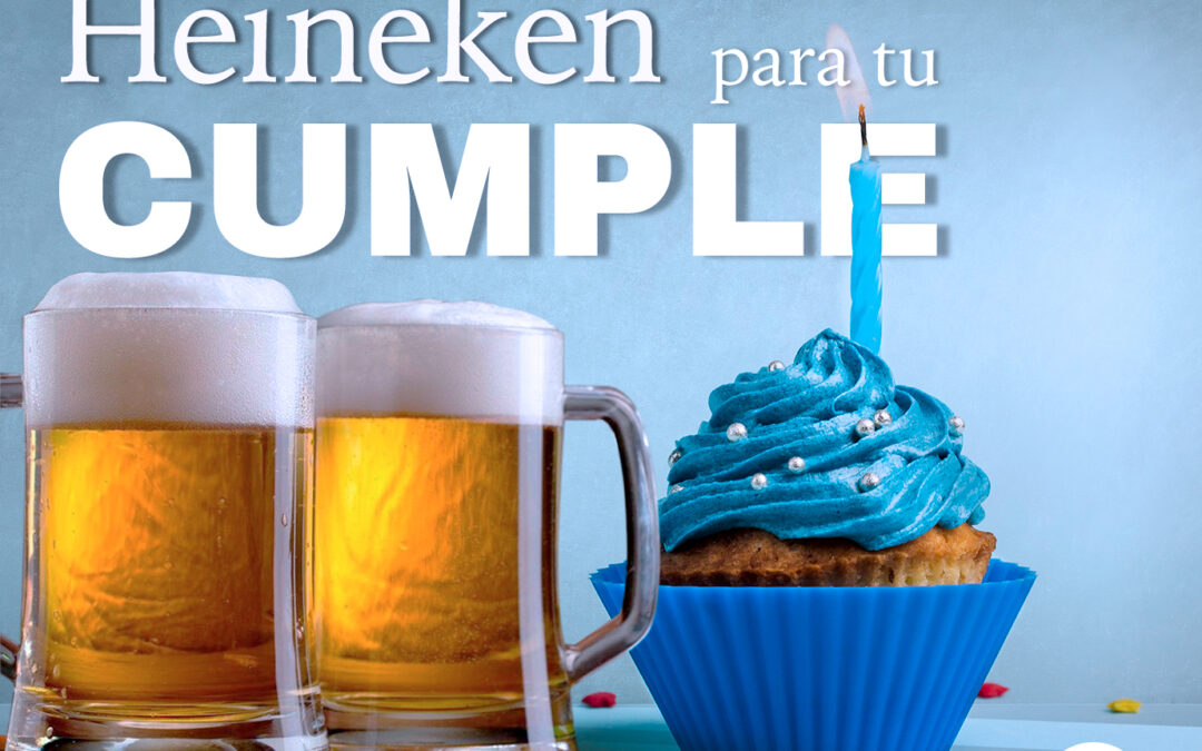 Heineken para tu cumple!!