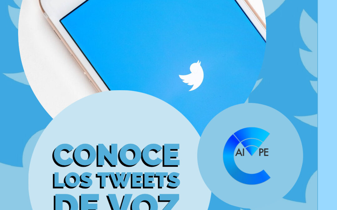 Conoce los tweets de voz