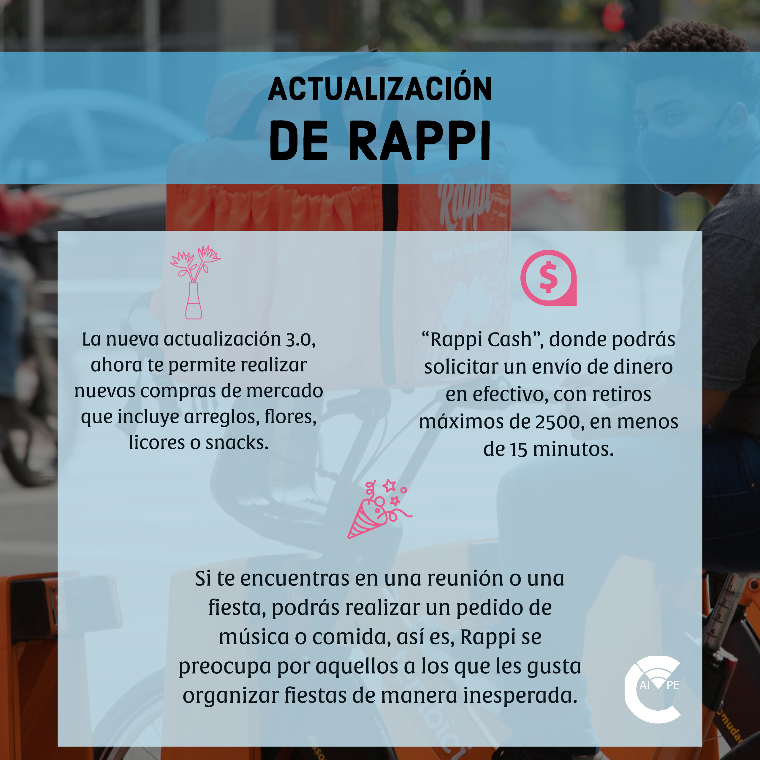 Actualización de Rappi