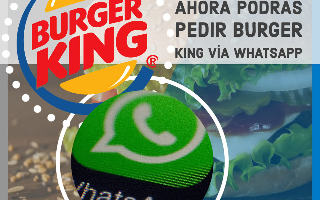 Burguer King vía WhatsApp